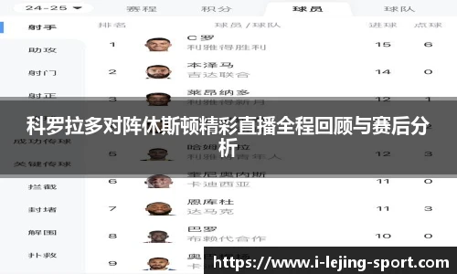 科罗拉多对阵休斯顿精彩直播全程回顾与赛后分析